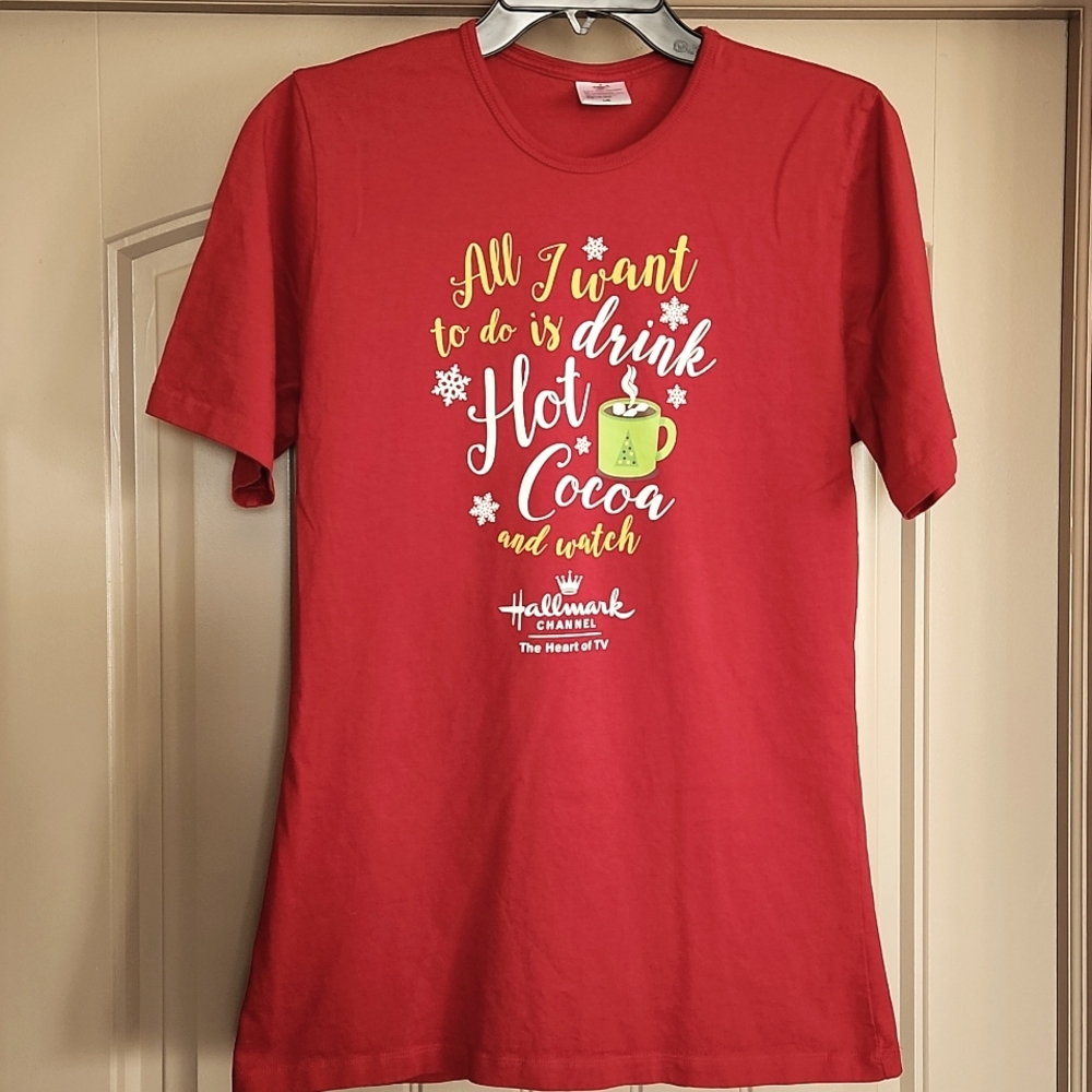 Hallmark movie holiday tee shirt